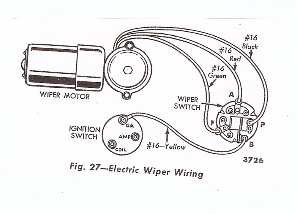 1963 ford thunderbird windshield wiper conversion kit